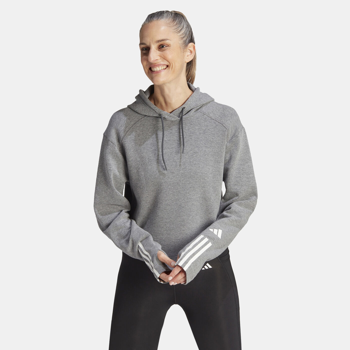 Women's Train Essentials Train Cotton 3-Stripes Hoodie