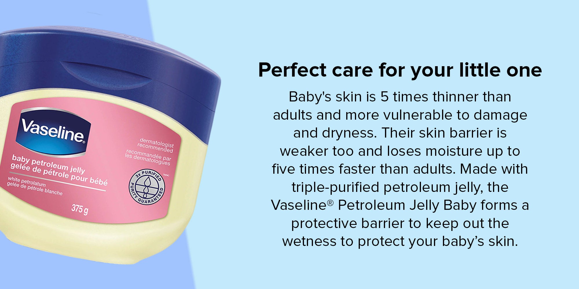 Petroleum Jelly For Baby, 375g