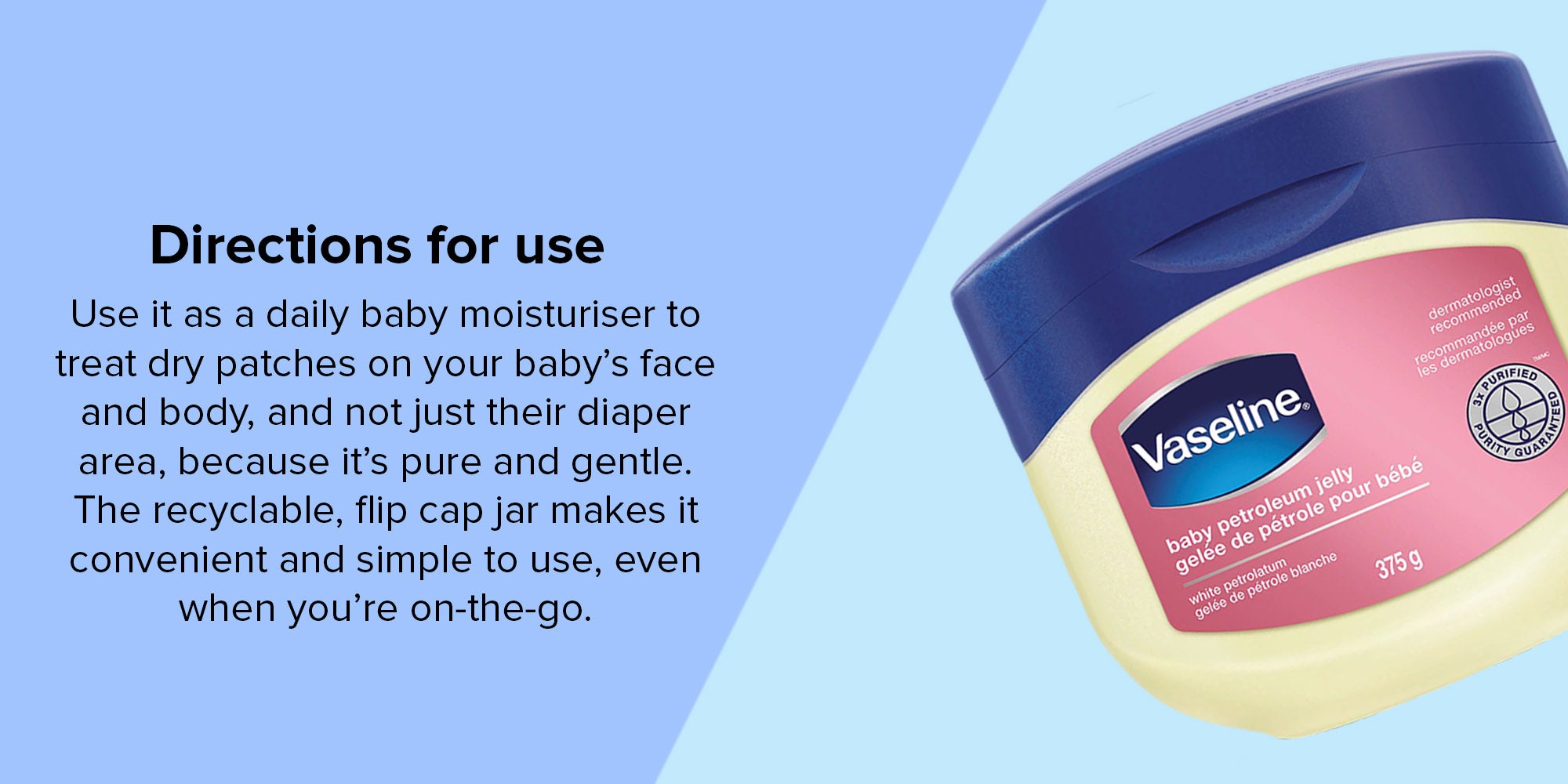 Petroleum Jelly For Baby, 375g