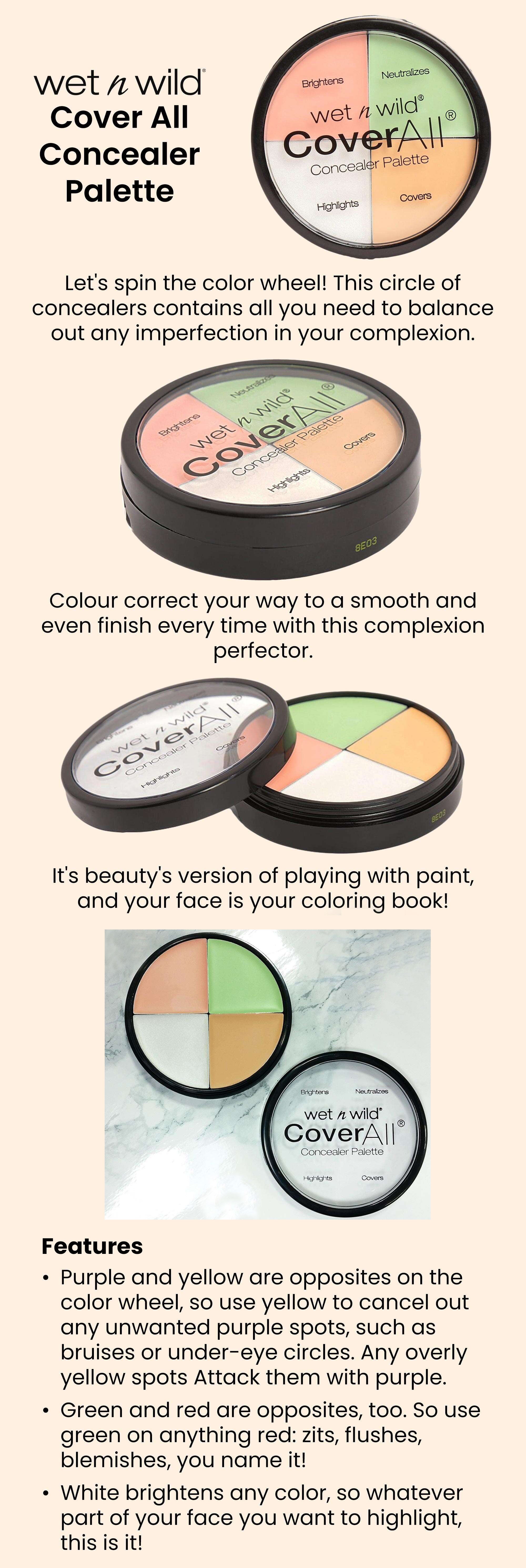 Cover All Concealer Palette Multicolour