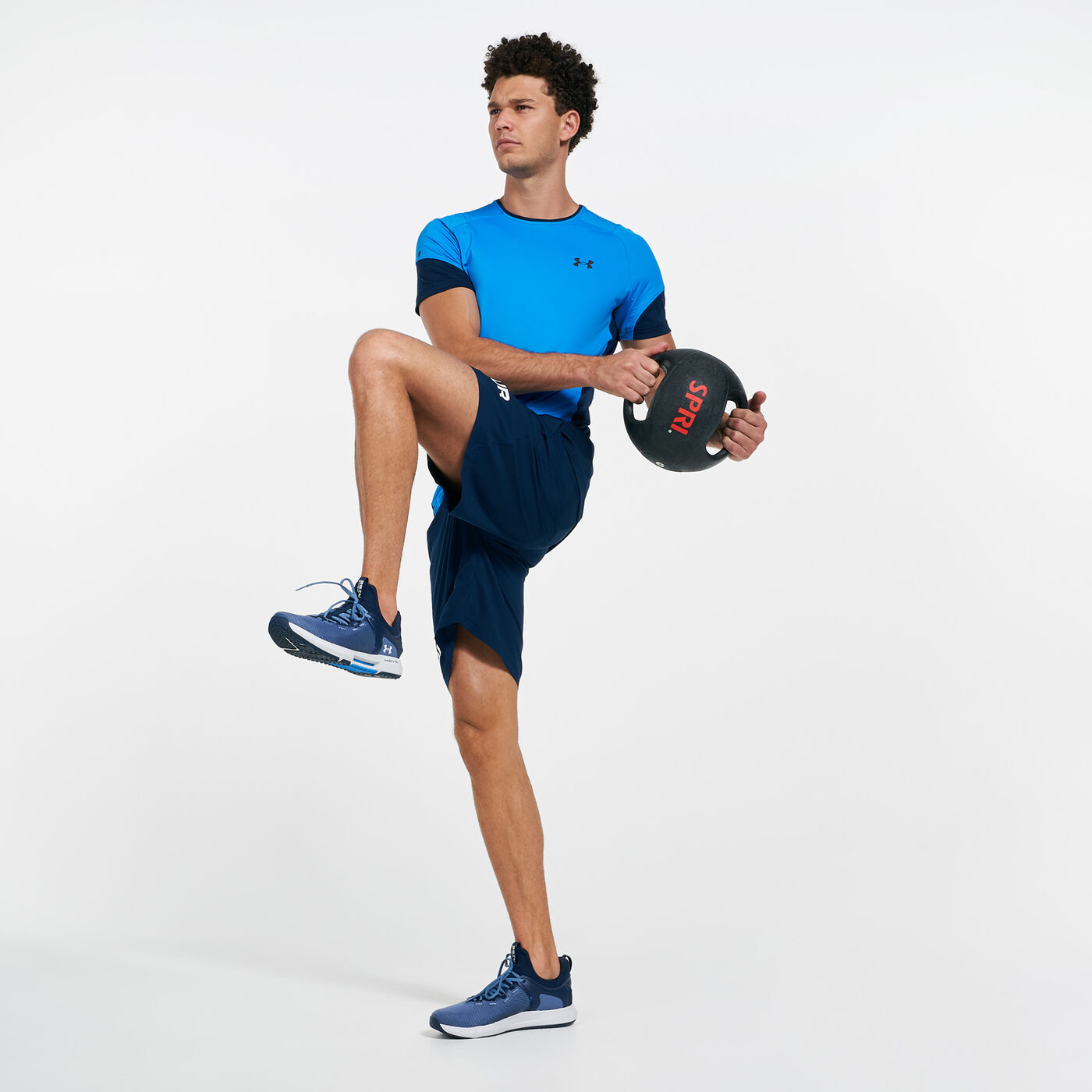 Men's Woven Graphic Wordmark Shorts