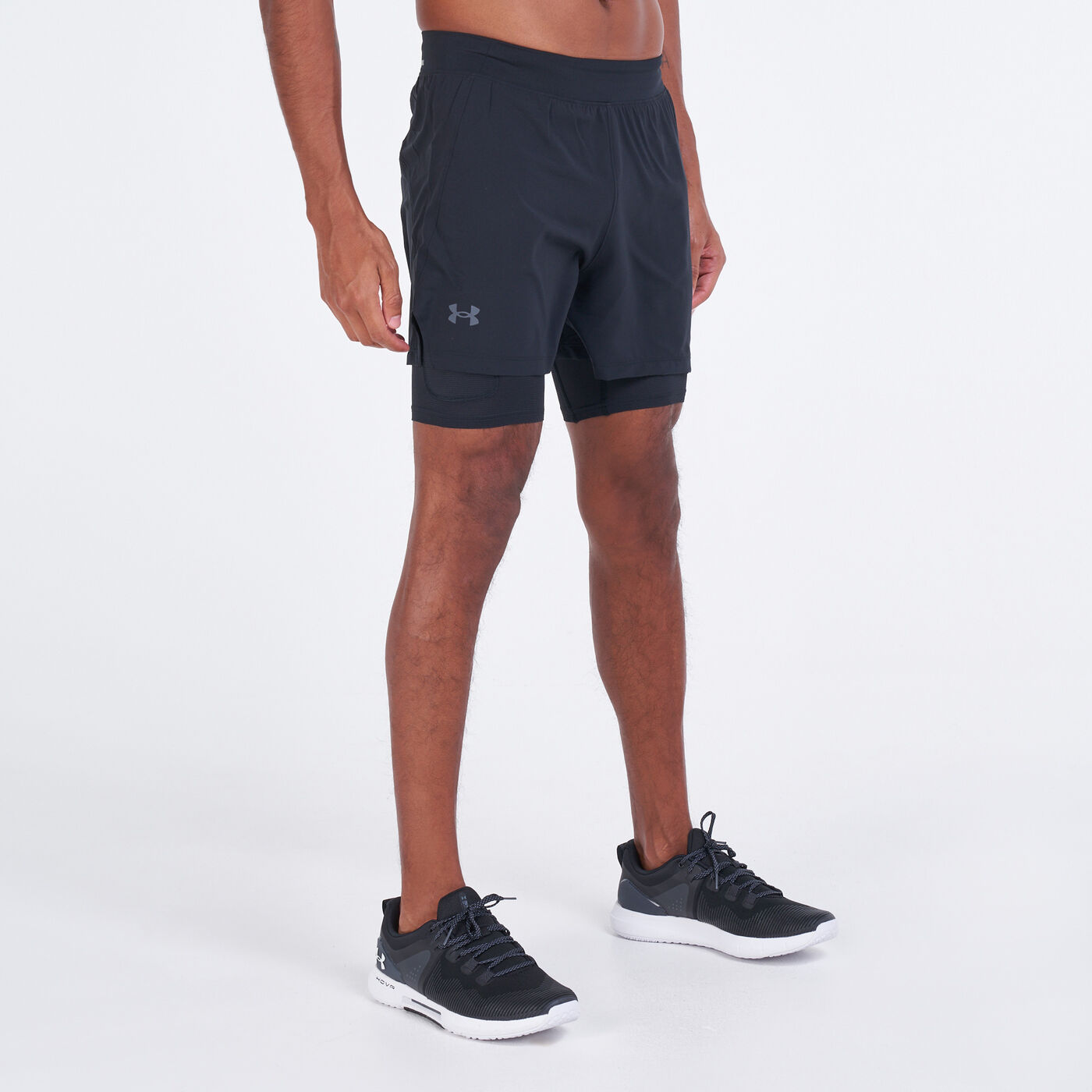 Men's UA Iso-Chill Run 2-in-1 Shorts