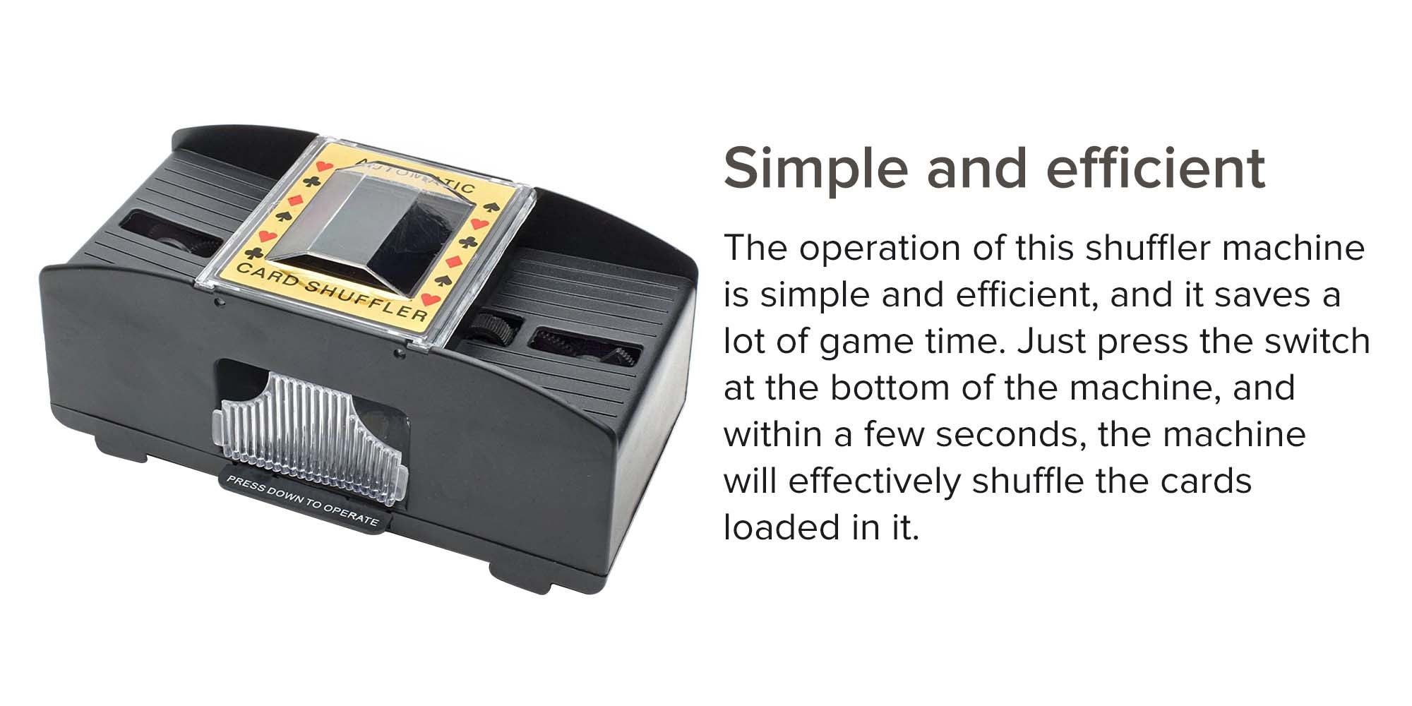 Automatic Card Shuffler Machine
