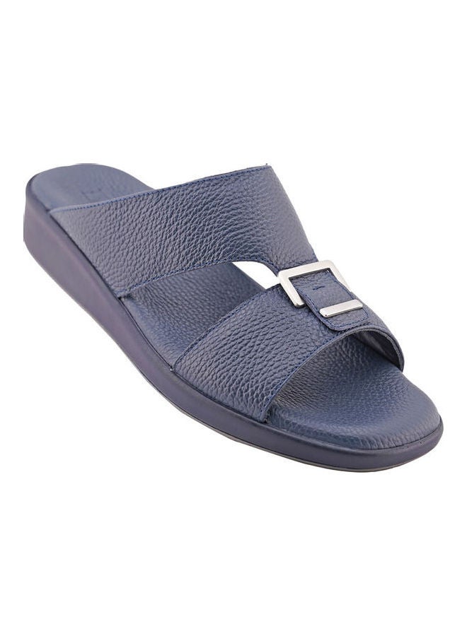 Comfortable Buckle Style Arabic Sandals Blue