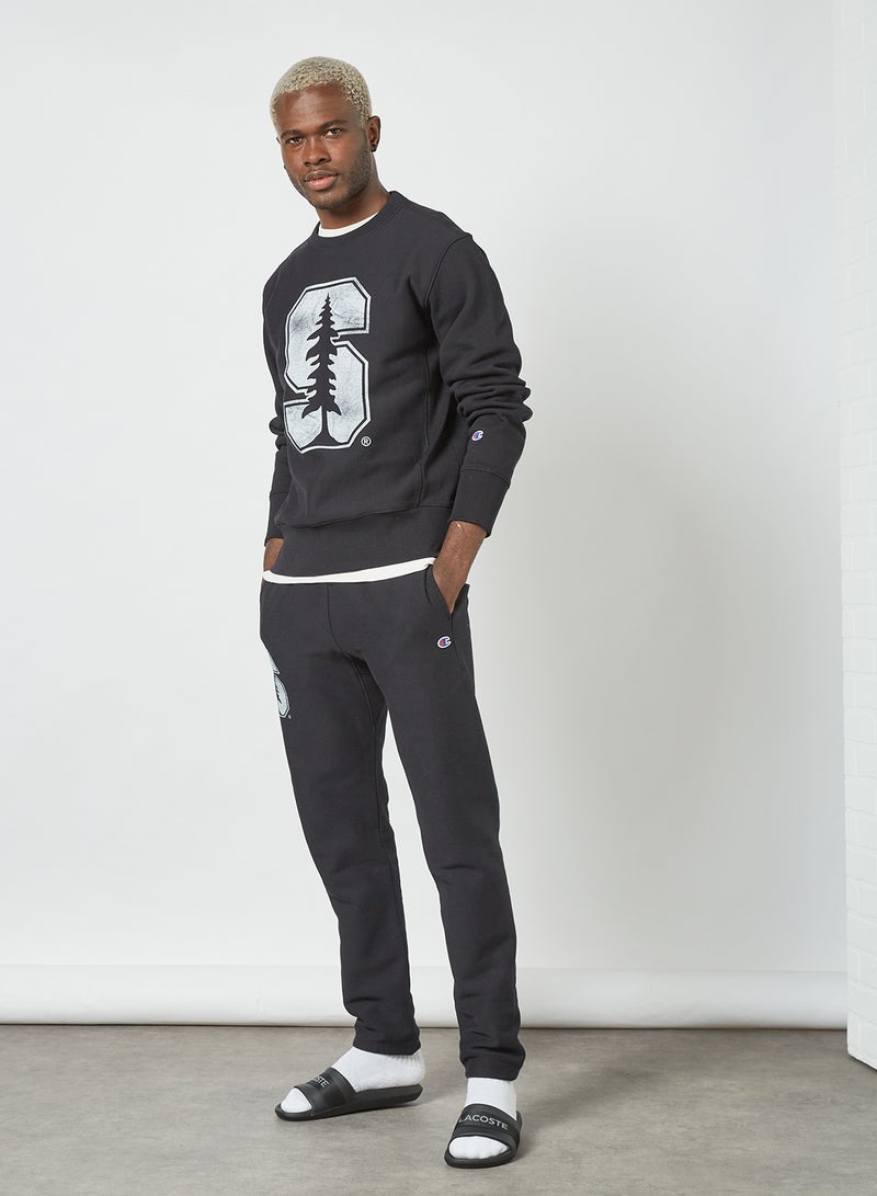 Front Graphic Sweatshirt Black