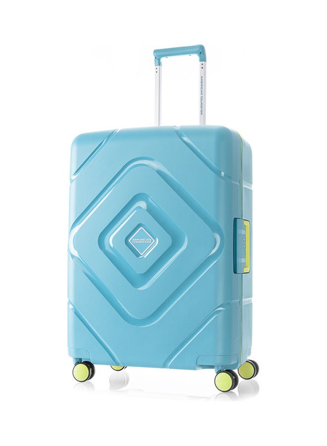 Trigard Spinner Medium Check-In Luggage Trolley Blue