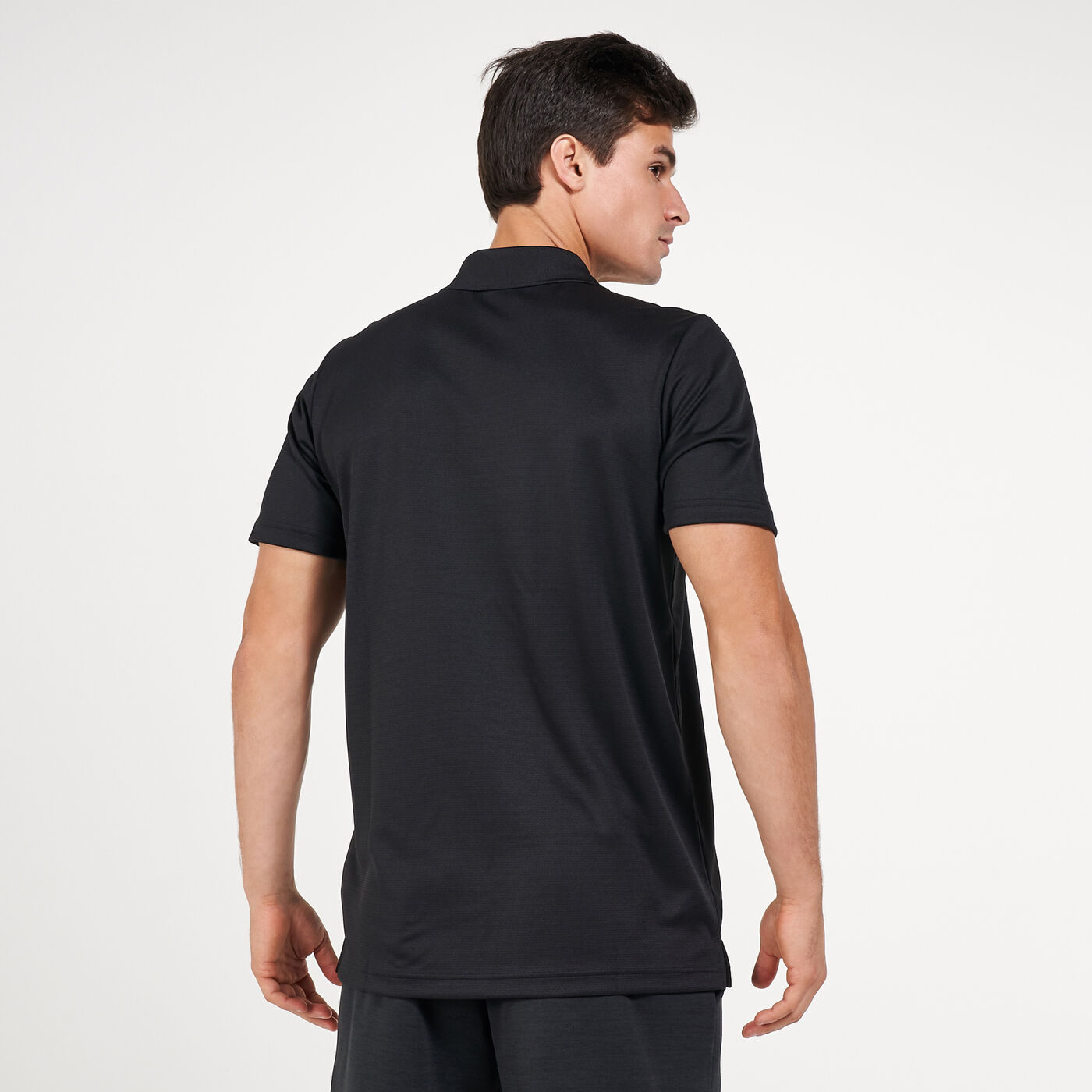 Men's Designed 2 Move 3-Stripes Polo T-Shirt