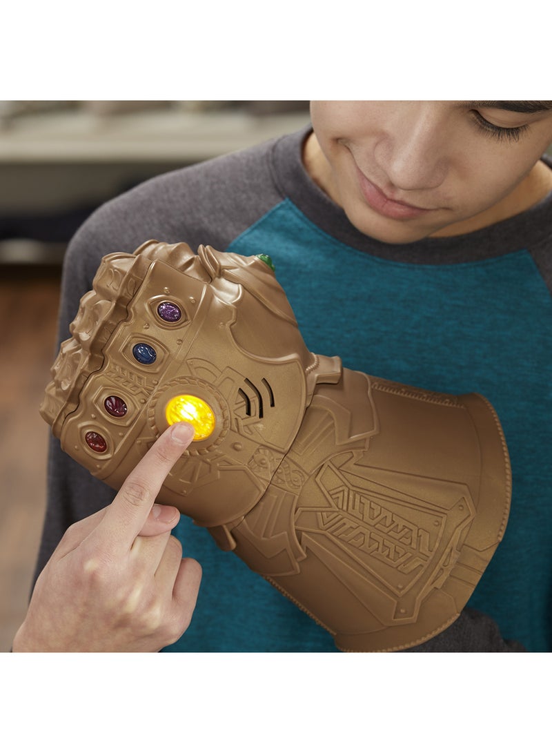 Marvel Infinity War Gauntlet Electronic Fist Roleplay Toy With Lights And Sounds