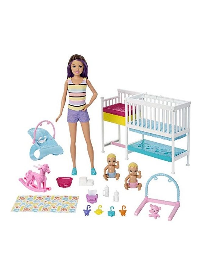 Nursery Playset with Accessories 3x16inch
