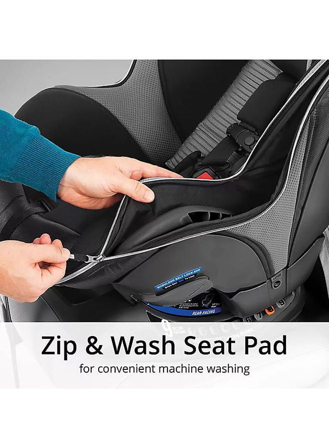 NextFit Max Zip Air Convertible Car Seat - Vero