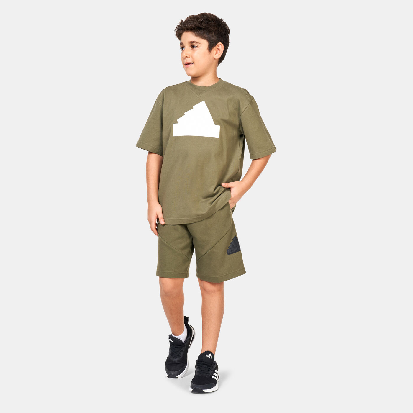 Kids' Future Icons Logo Shorts