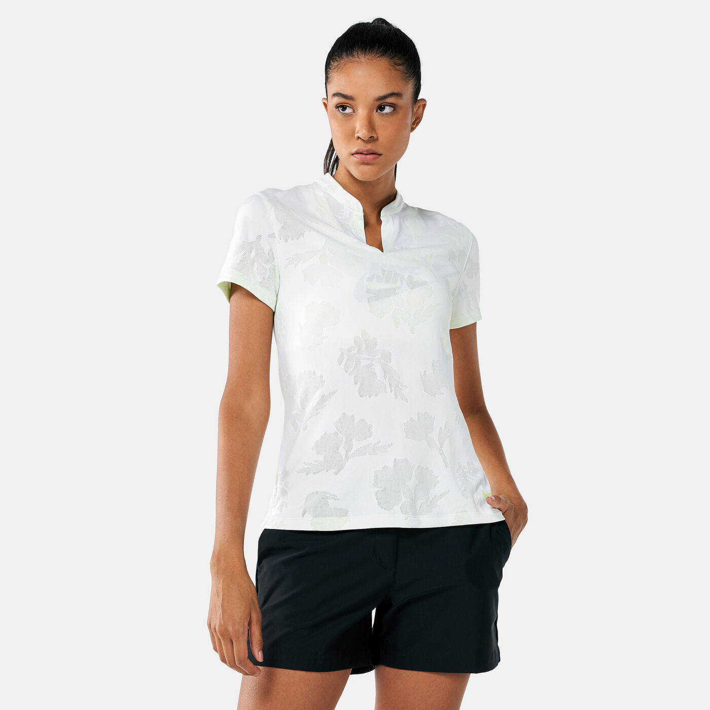 Women's Dri-FIT Victory Floral Polo Shirt