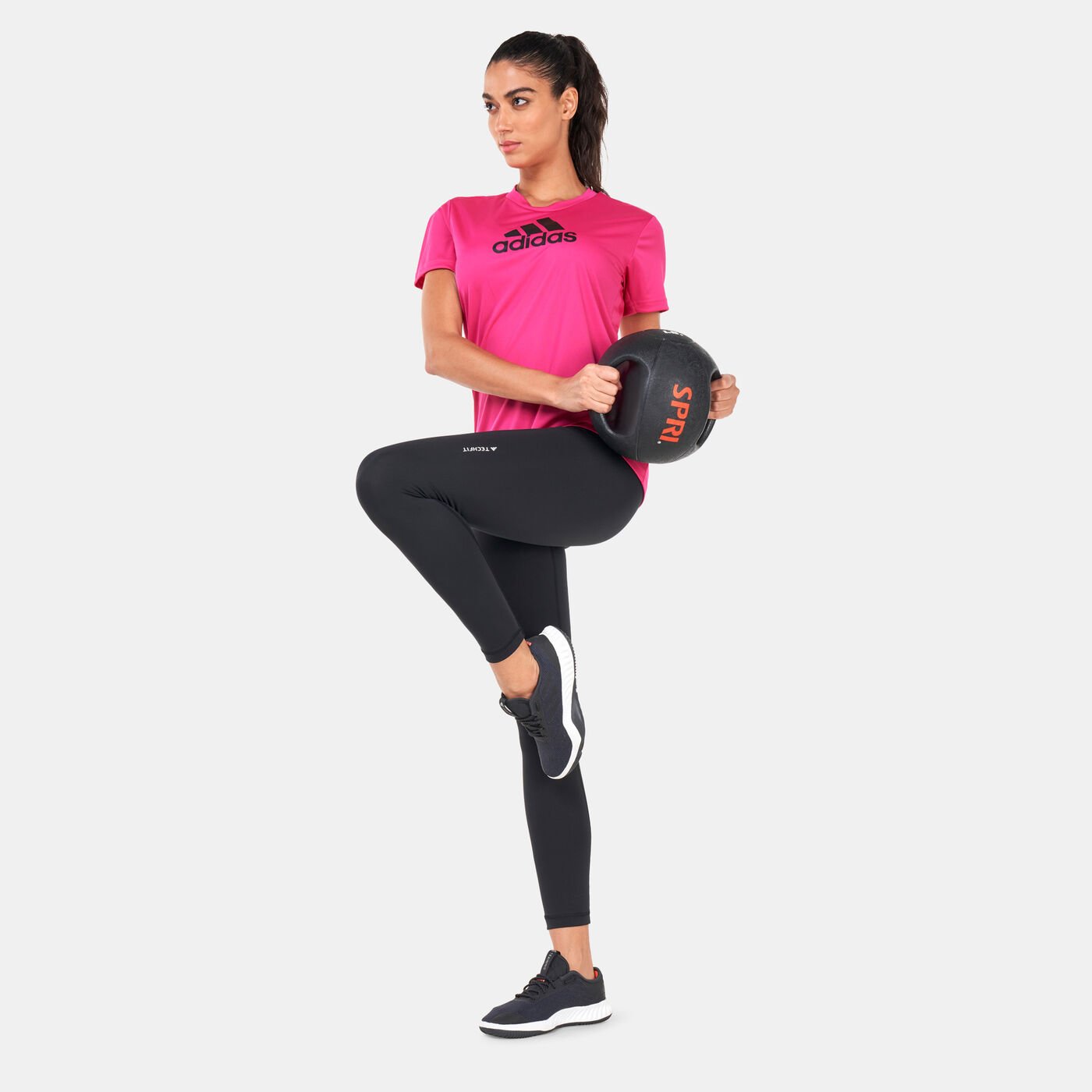 Women's Primeblue Designed 2 Move Logo Sport T-Shirt