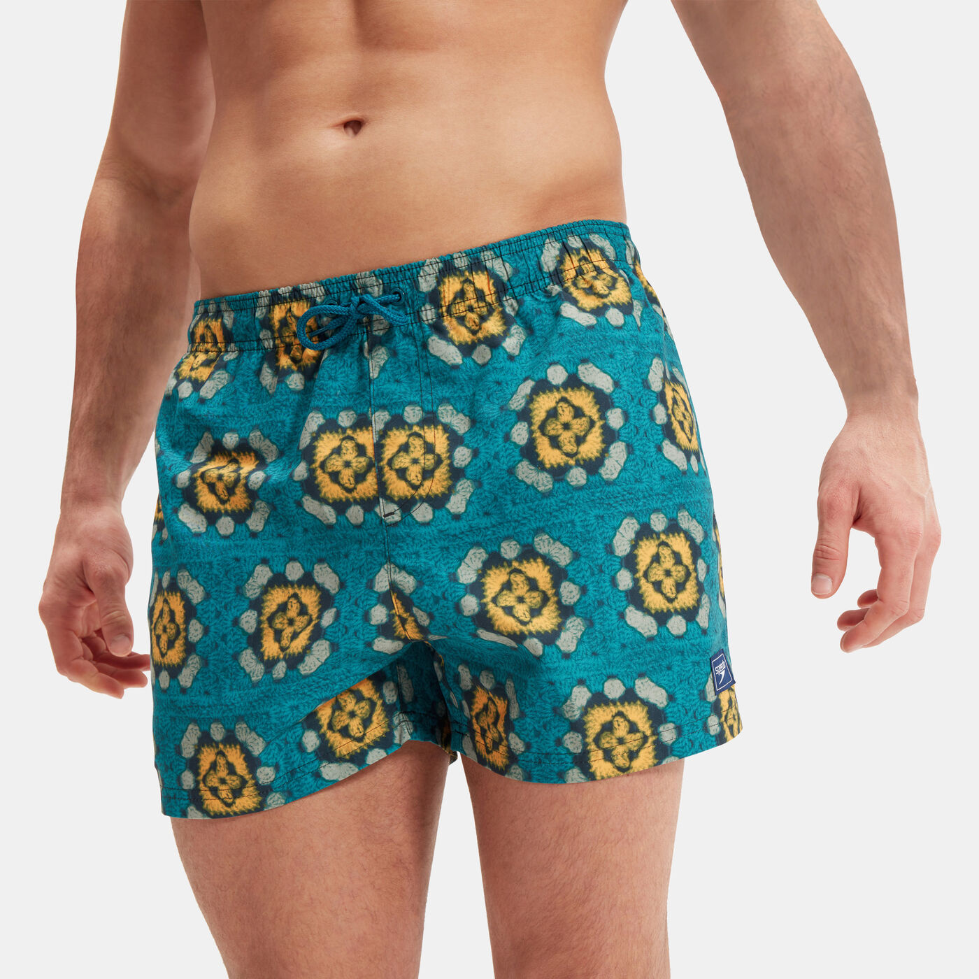 Men's Digital Printed Leisure 14-Inch Swimming Shorts