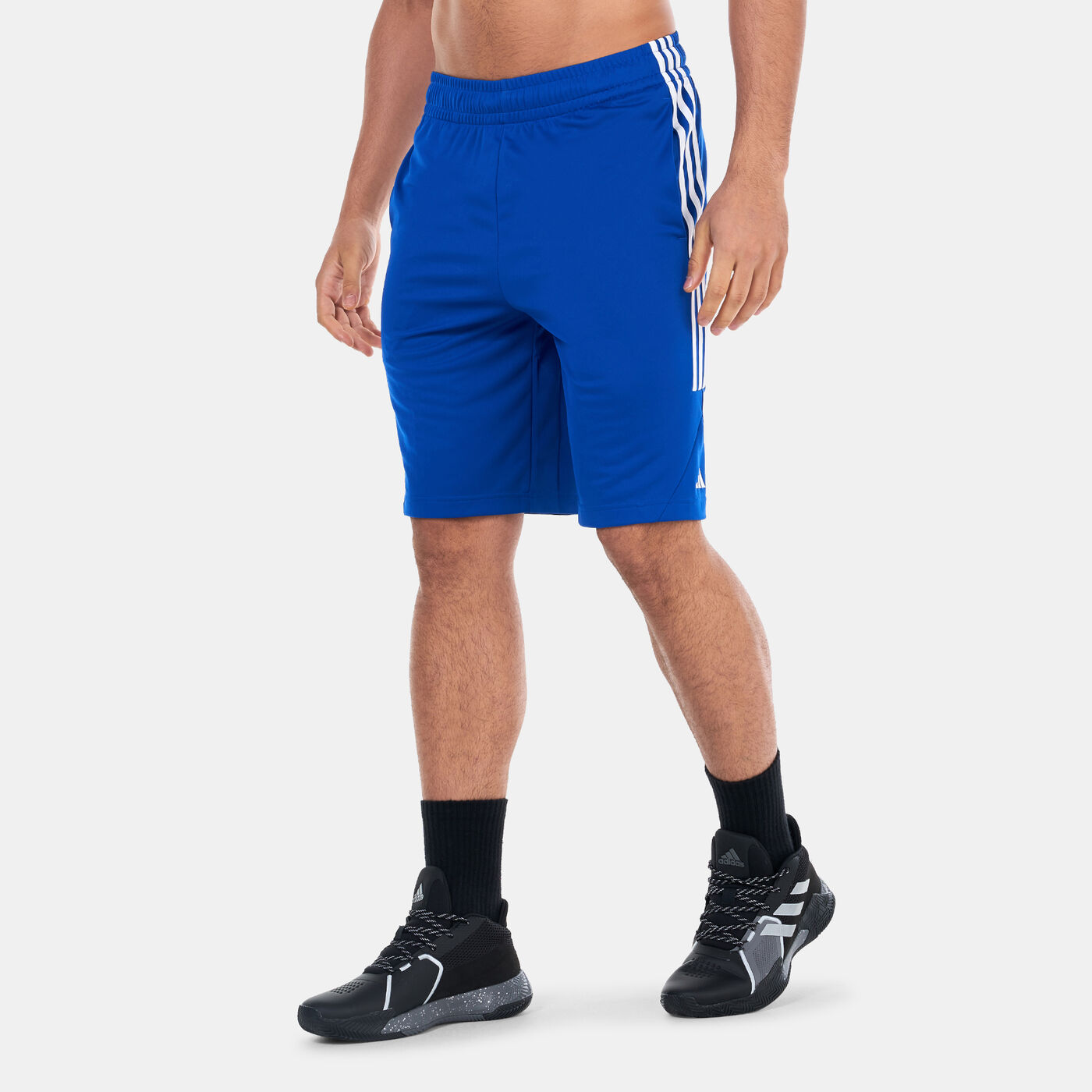 Men's Legends 3-Stripes Basketball Shorts