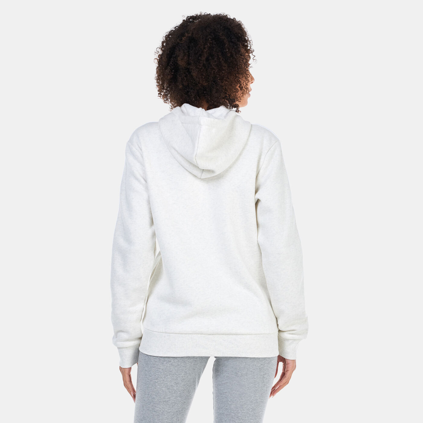 Women's Essentials 3-Stripes Fleece Hoodie