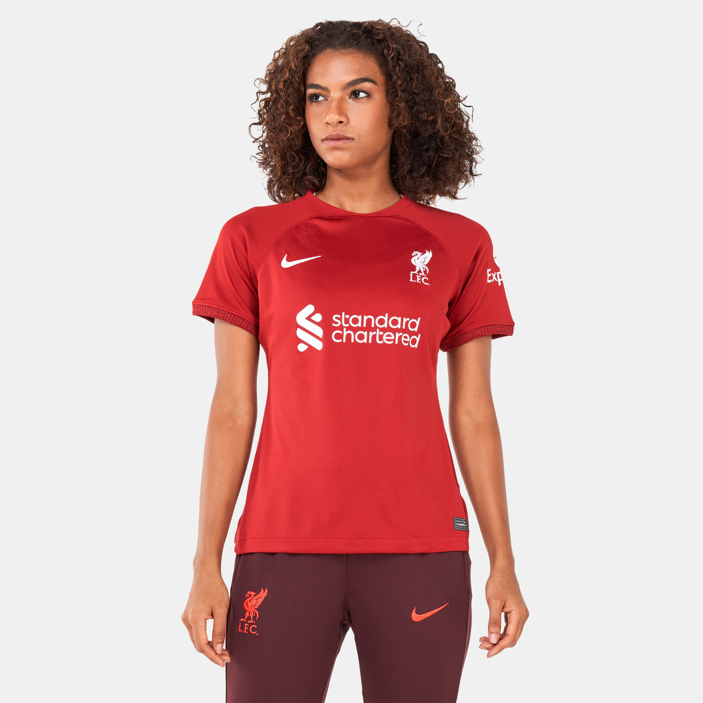 Women's Liverpool F.C. Dri-FIT Stadium Home Football Jersey - 2022/23