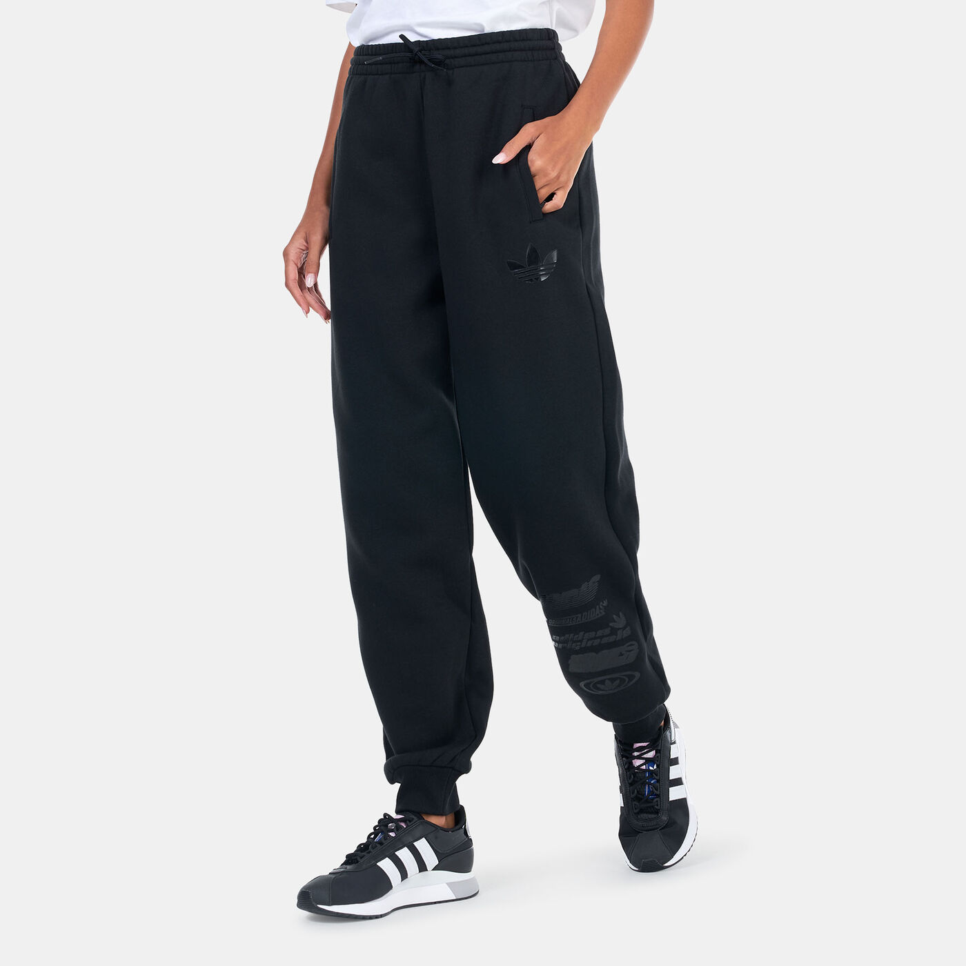 Women's Multiple Logo Sweatpants