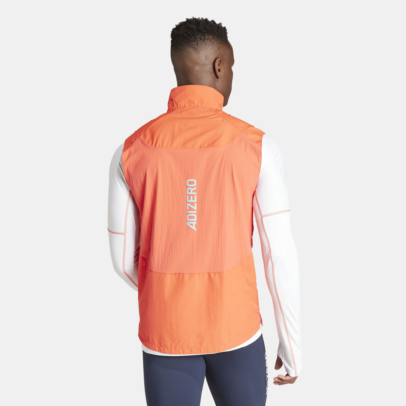 Men's Adizero Half-Zip Running Vest