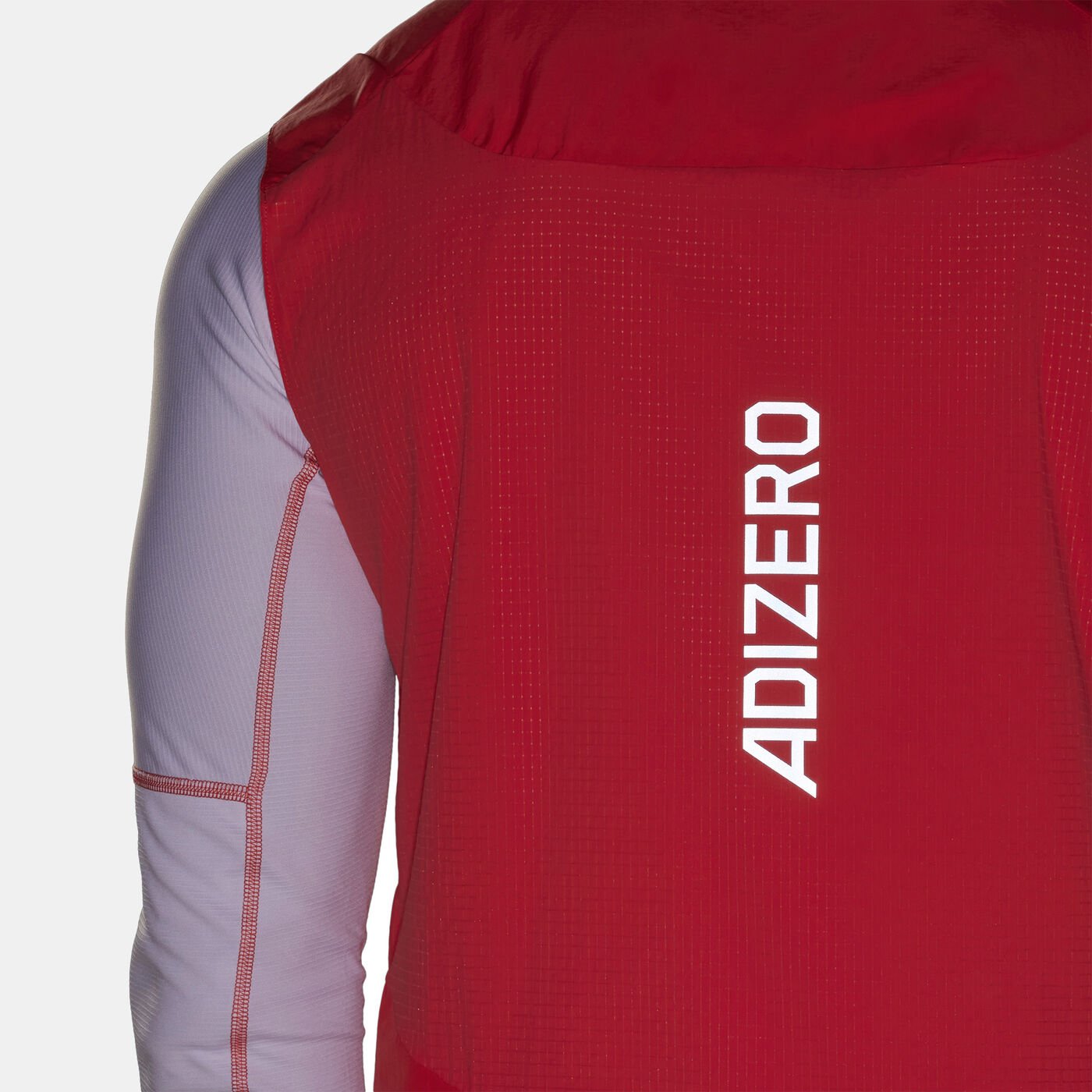 Men's Adizero Half-Zip Running Vest