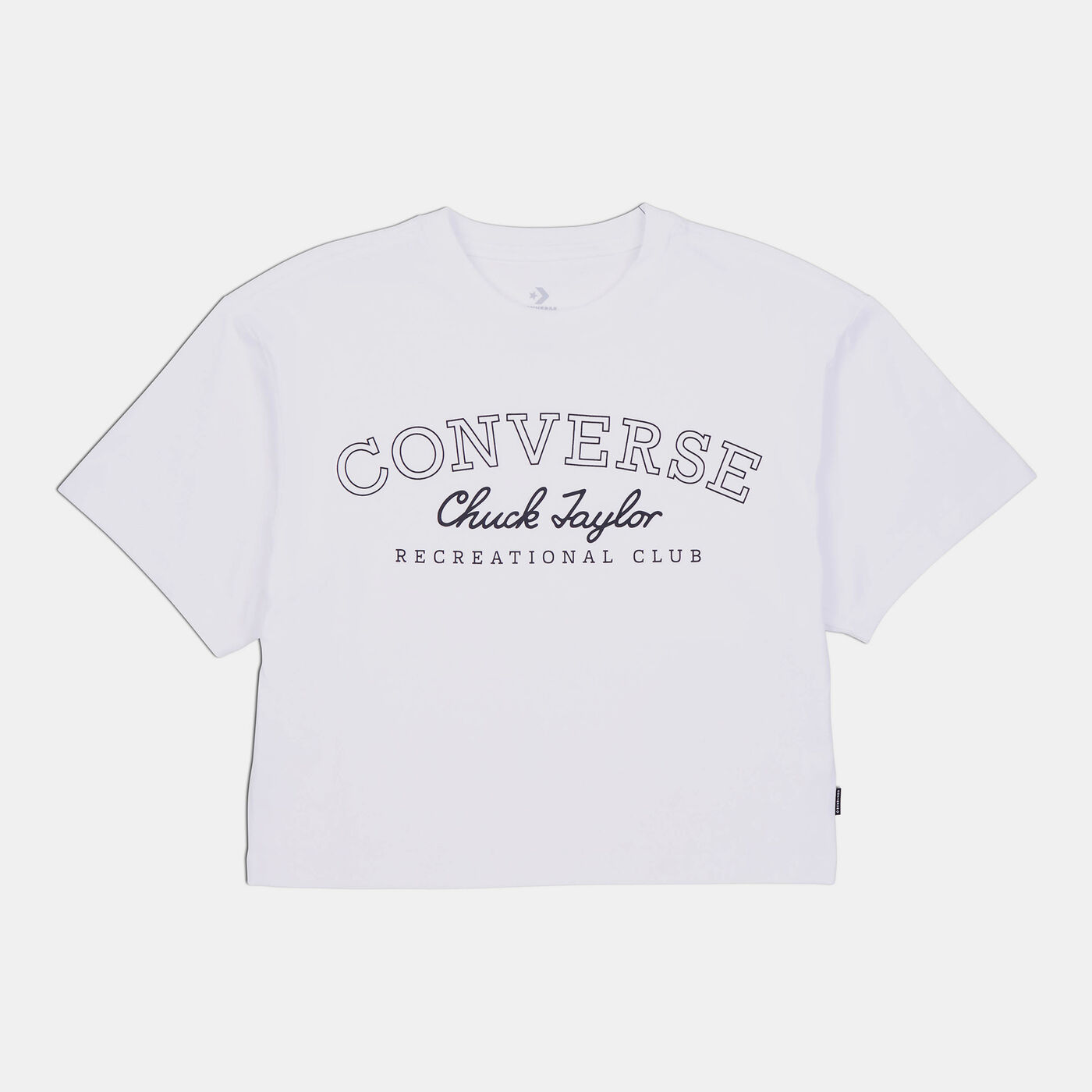 Women's Retro Chuck Cropped T-Shirt