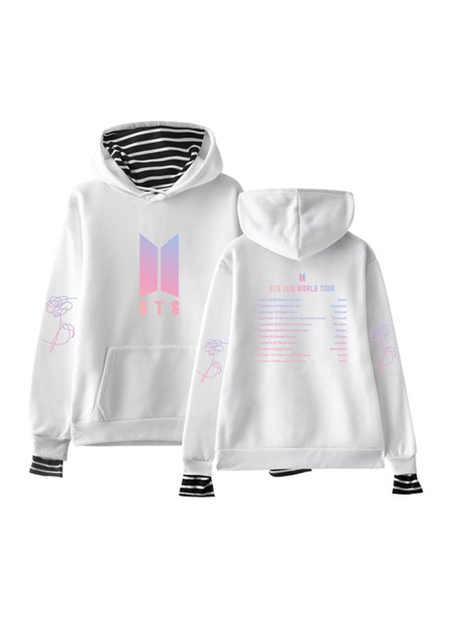 BTS Love Yourself Concert Hoodie White