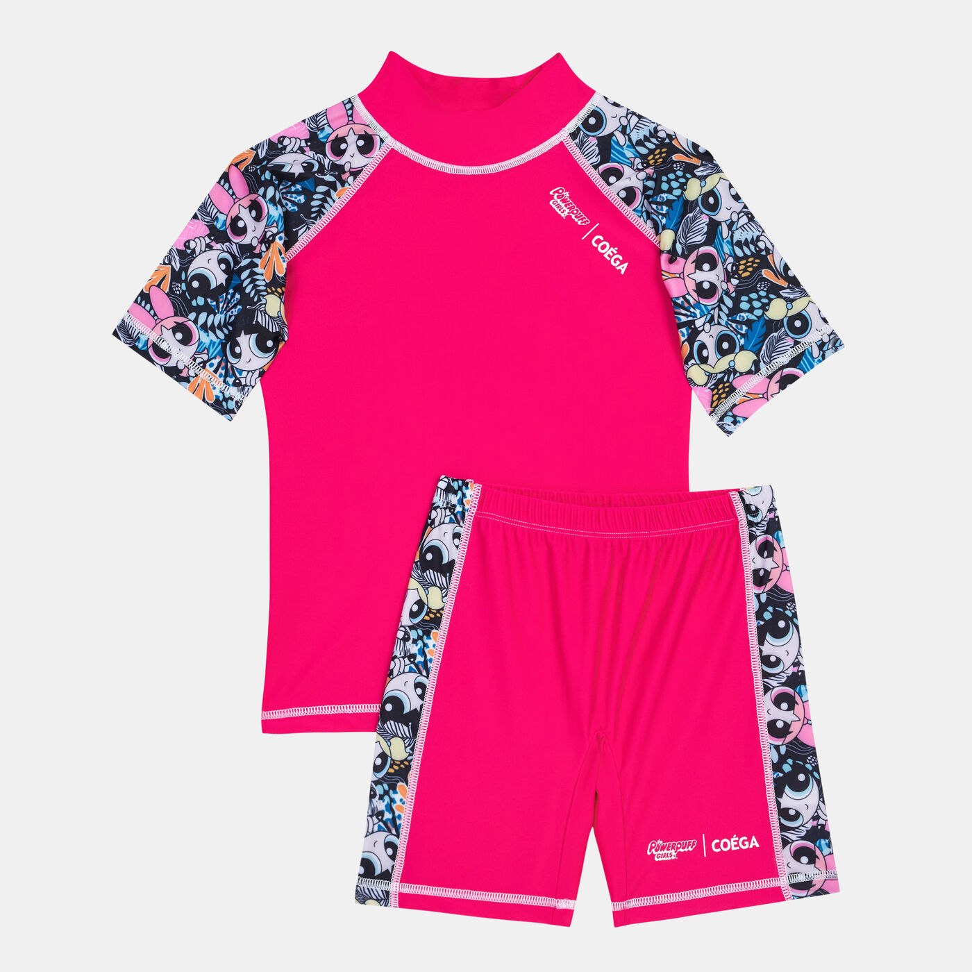 Kids' Two-Piece Powerpuff Girls Swimsuit