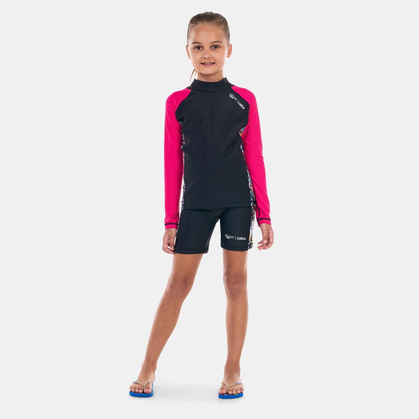 Kids' Allover Print Sides Rashguard 