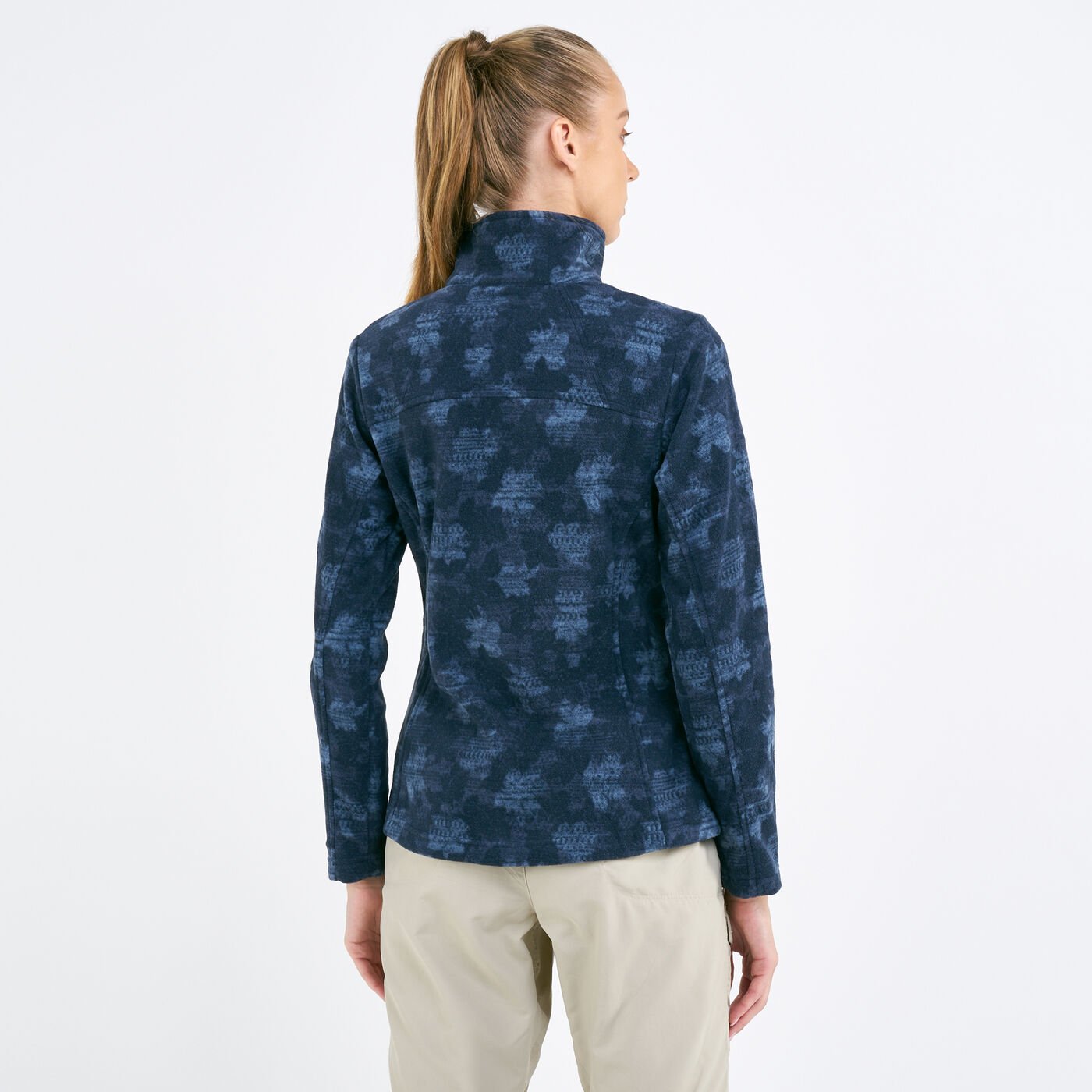 Women's Fast Trek Printed Fleece Jacket