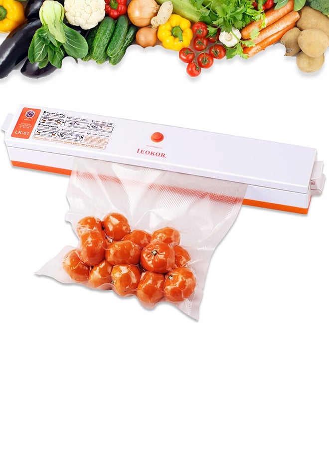 Fresh Pack Pro Food Vacuum Sealer BY-575 White