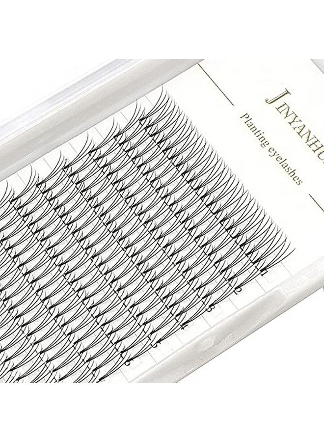 Soft Natural Premade Volume 2D Fans Eyelash Extension 0.10 Thickness 814Mm Handmade Premade Cluster Volume Fans Faux Mink Lashes 3D (9Mm, 3D0.10D)