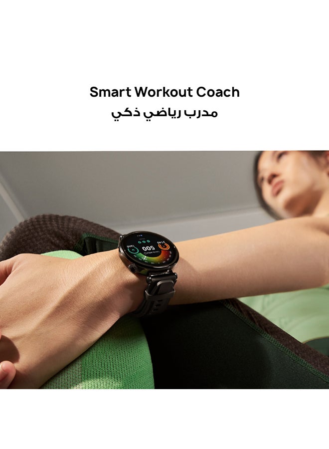 WATCH GT 4 46 mm Smartwatch, 14 Days Battery Life, Science-based Calorie Management, Dual-Band Five-System GNSS Position, Pulse Wave Arrhythmia Analysis, Heartrate Monitor, Android & iOS Green