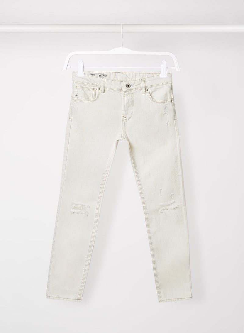 Kids/Teen Skinny Fit Jeans White