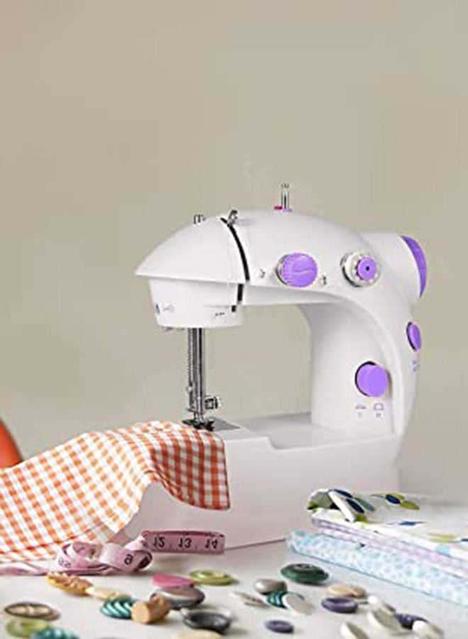 Mini Sewing Machine DLC-31121 White/Purple
