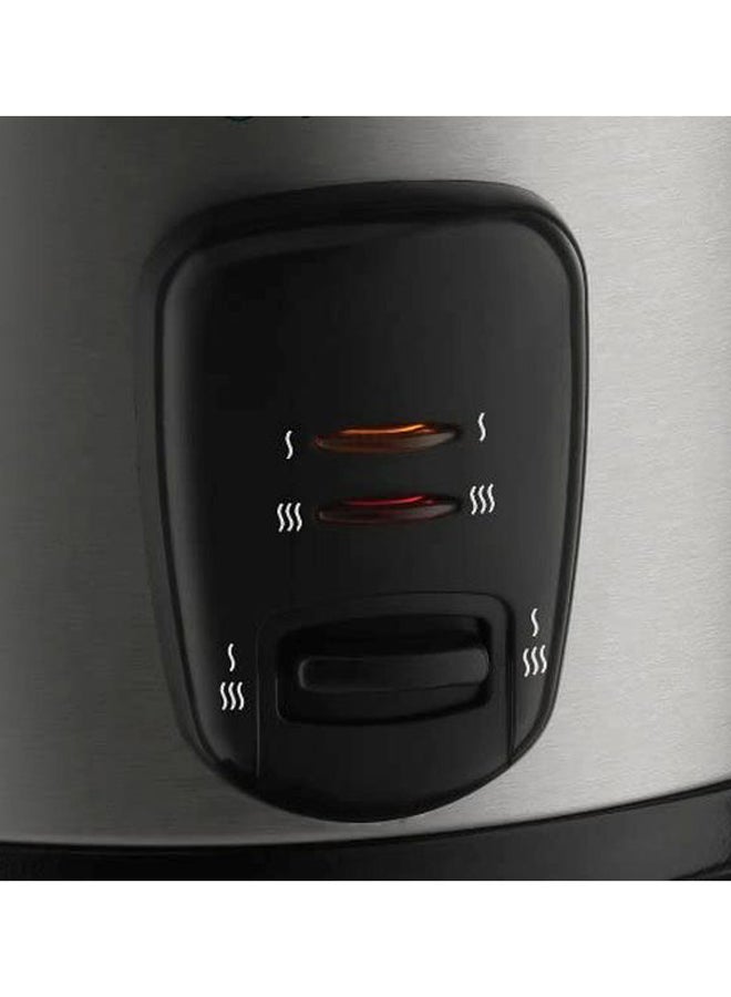 Rice Cooker And Steamer 1.8 L 700.0 W 19750-56 Silver/Black