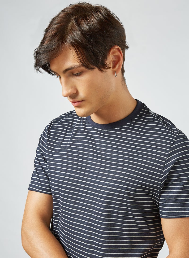 Assorted Crew Neck T-Shirt (Pack of 3) Multicolour