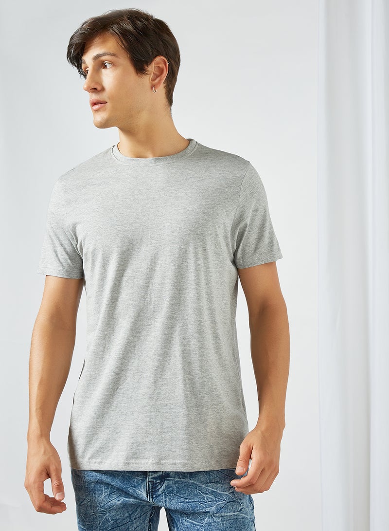 Assorted Crew Neck T-Shirt (Pack of 3) Multicolour