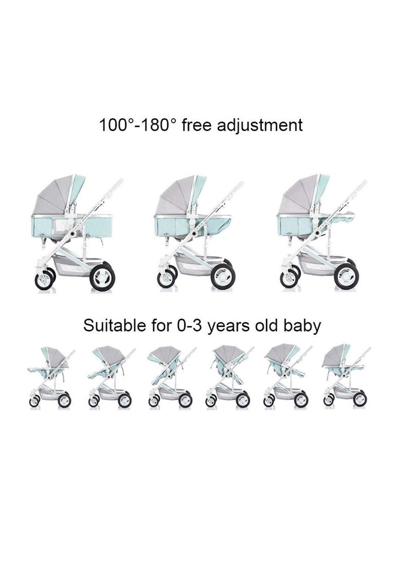 COOLBABY Baby Stroller Carriage Plus Cup Holder Shockproof Spring Increase Foot Cover Folding Mosquito Net Toddler Seat Strollers