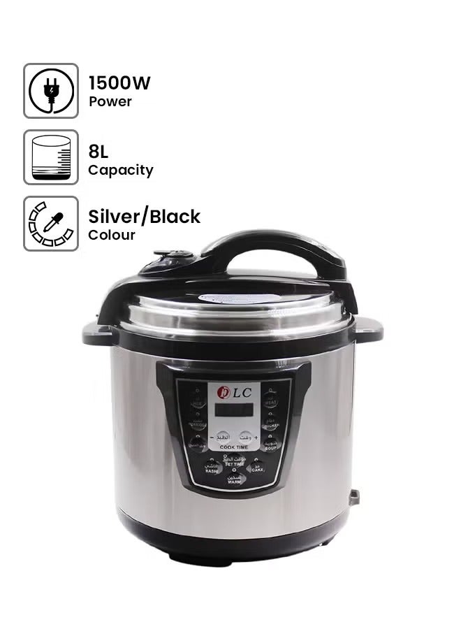Electric Pressure Cooker 6.0 L 1500.0 W SH-4202 Silver/Black