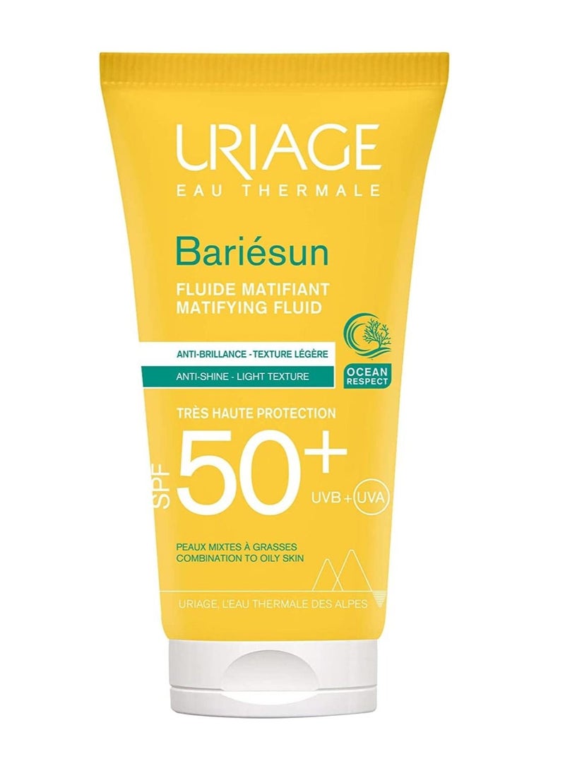 Sunscreen Bariesun Fluid Mat Spf50 50Mml