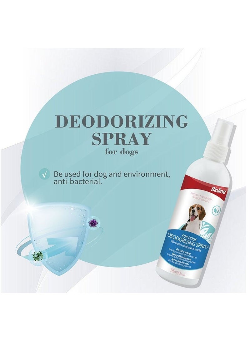 Deodorizing Spray Eliminate Unpleasant Smell From Toilets Living Room Bathrooms For Dogs 2X175ml