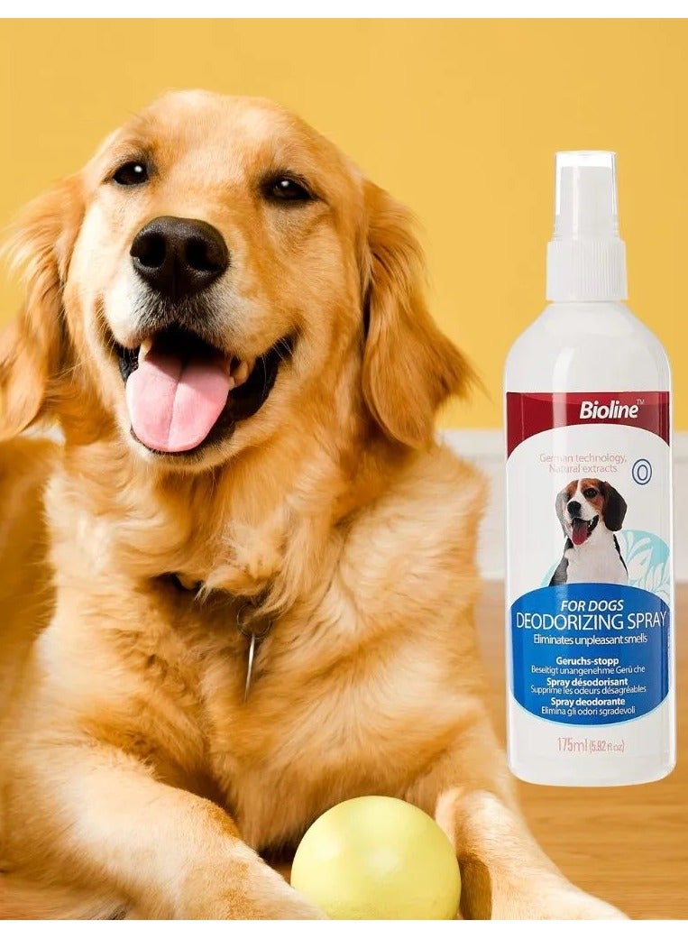 Deodorizing Spray Eliminate Unpleasant Smell From Toilets Living Room Bathrooms For Dogs 2X175ml