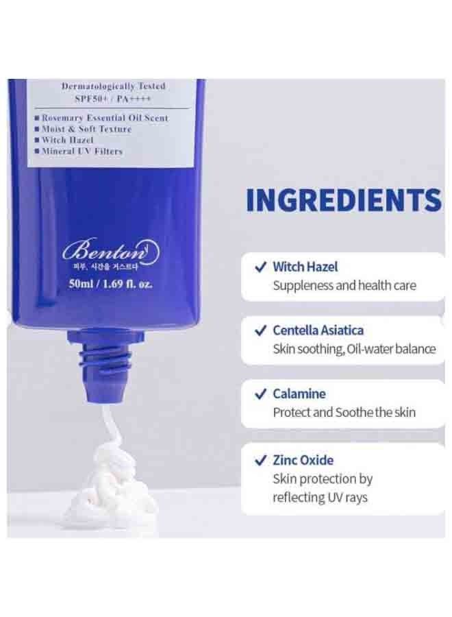 Benton Skin Fit Mineral Sun Cream SPF50+/PA++++ (50ml)