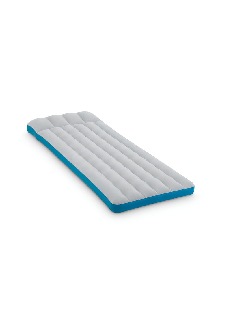 Camping Mat Combination White/Blue 72x189x20cm - Lightweight and Portable