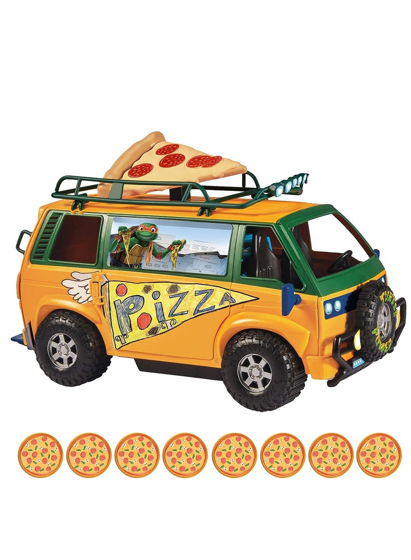 Mutant Mayhem Pizzafire Van