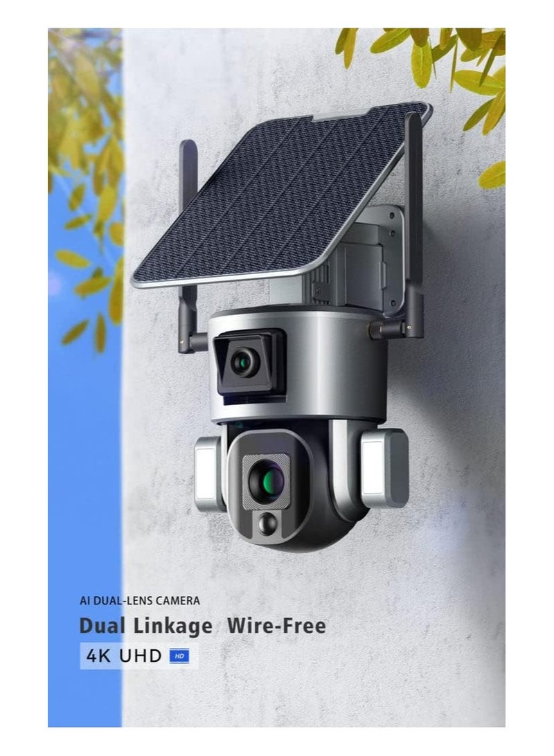 Crony Solar Dual Linkage Cameras 4K Ultra Wifi (Y5)