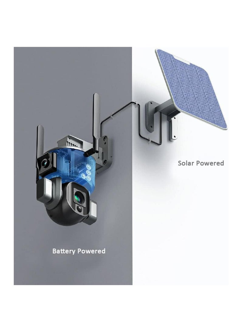 Crony Solar Dual Linkage Cameras 4K Ultra Wifi (Y5)