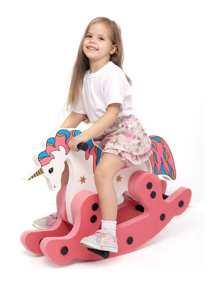 Unicorn Rocking Chair Made of EVA - A Magical Seating Experience for Kids