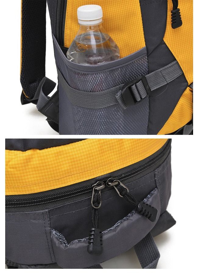 Hiking Backpack 45L Lightweight Waterproof Camping Backpack Outdoor Sports Travel Two Shoulder Bag for Women Men