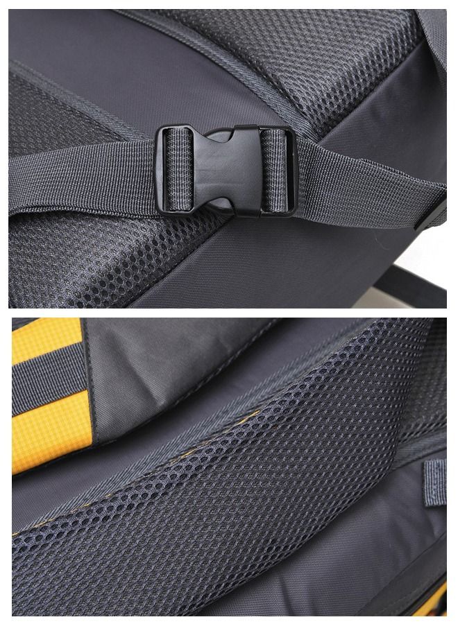 Hiking Backpack 45L Lightweight Waterproof Camping Backpack Outdoor Sports Travel Two Shoulder Bag for Women Men